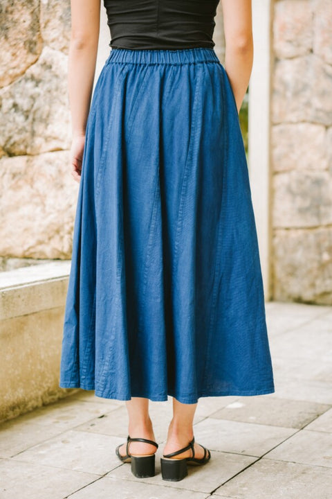 琉球藍 Escargot Skirt