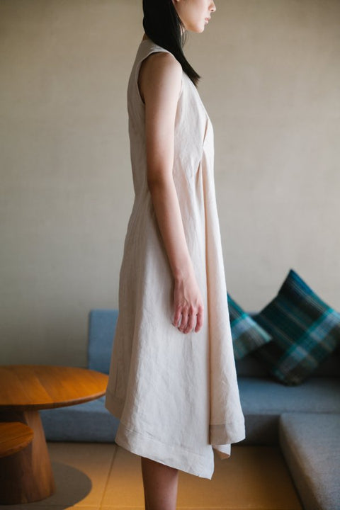 V-neck One-piece