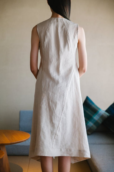 V-neck One-piece