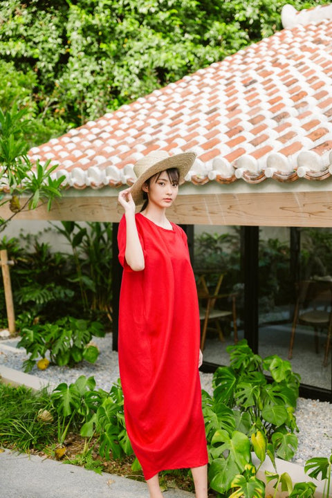 Side drape onepiece