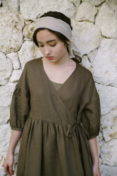Puff sleeve onepiece