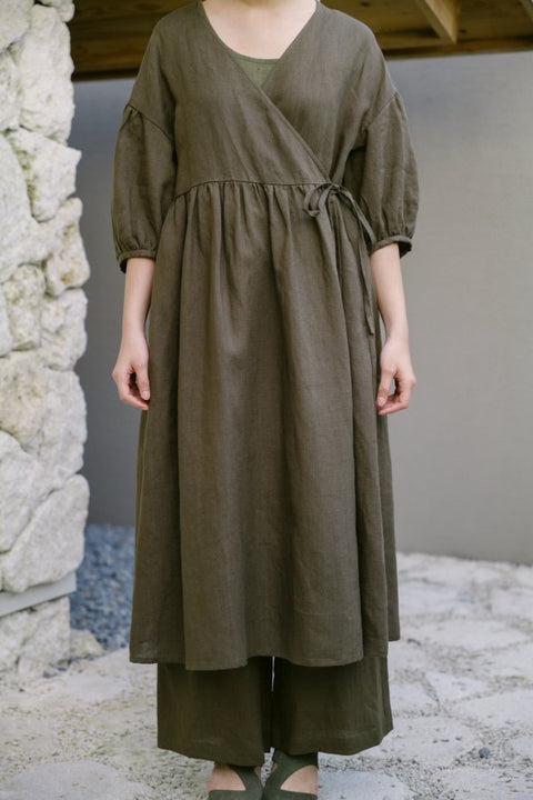 Puff sleeve onepiece