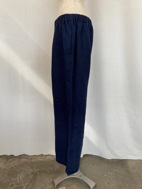 琉球藍 Easy pants