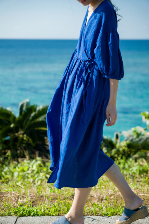 Puff sleeve onepiece
