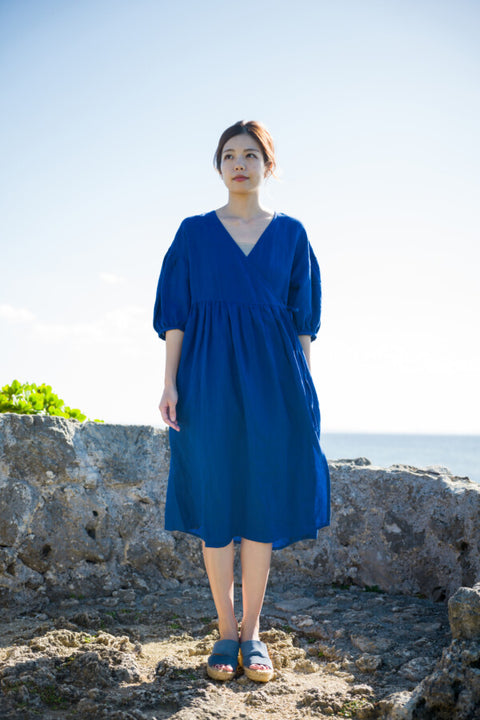 Puff sleeve onepiece