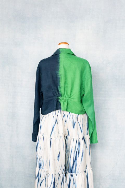 琉球藍 STALL BOLERO (カラーリネン)