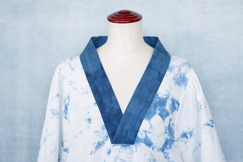 琉球藍 STITCH ONEPIECE/TYE-DYE