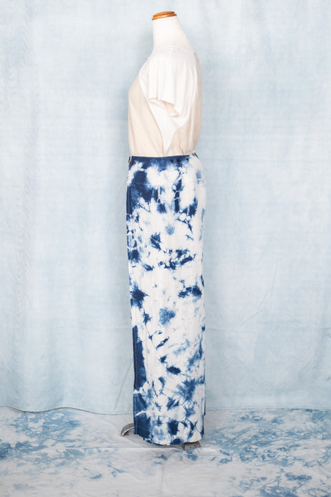 琉球藍 WRAP PANTS /TYE-DYE