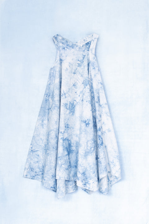 琉球藍 Strap Onepiece /TYE-DYE