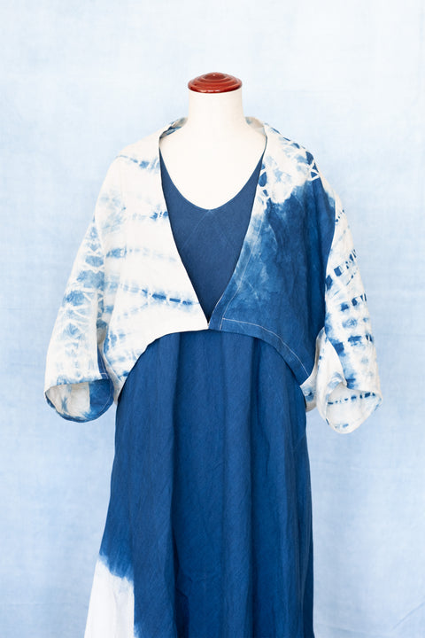 琉球藍 STALL BOLERO (絞り染)
