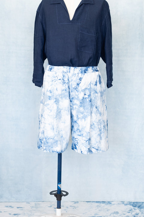 琉球藍 EASY SHORTS /TYE-DYE