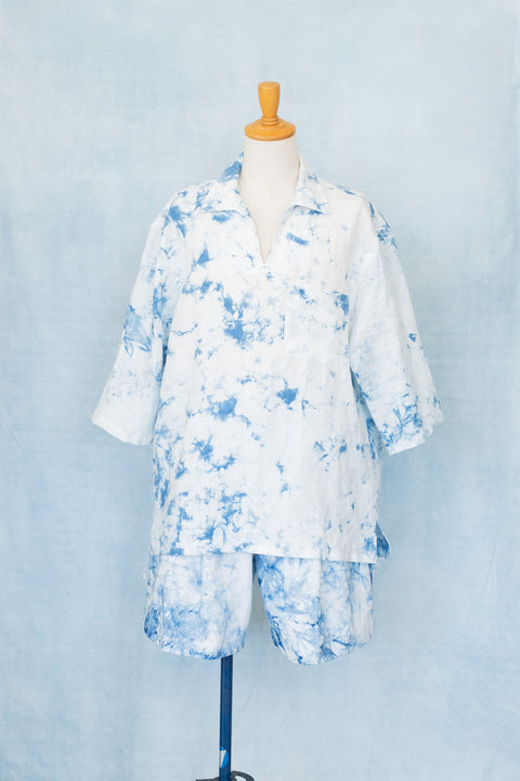 琉球藍 CLASSIC SHIRTS /TYE-DYE