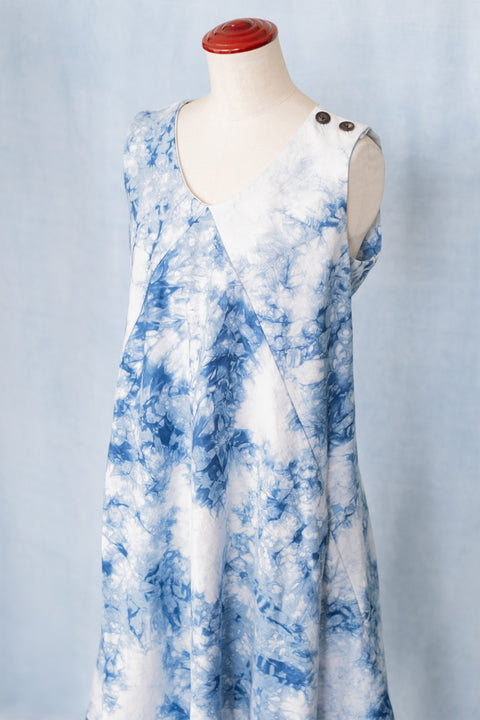 琉球藍 Machi Dress2 /TYE-DYE