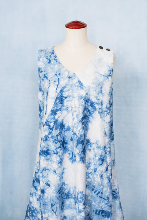 琉球藍 Machi Dress2 /TYE-DYE
