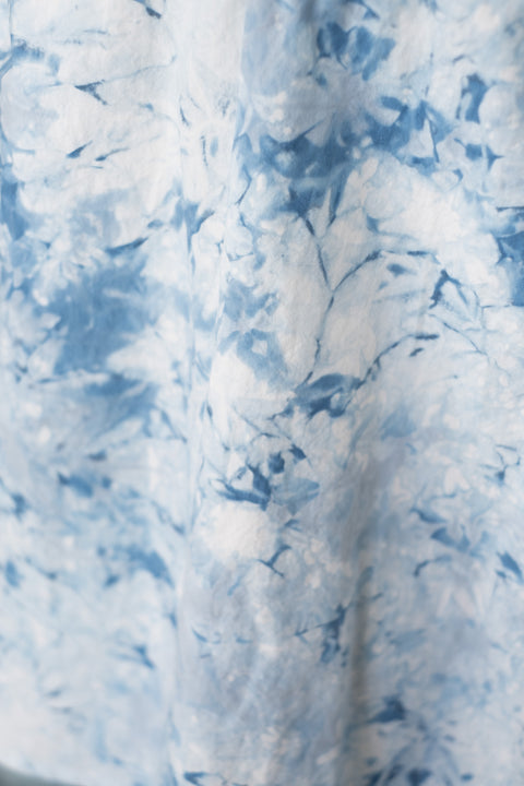 琉球藍 HALTER NECK TOPS /TYE-DYE