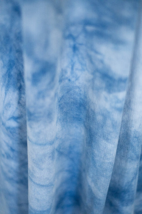 琉球藍 Shirt onepiece /TYE-DYE