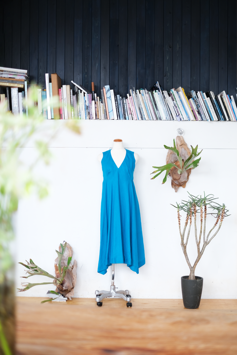 V-neck One-piece