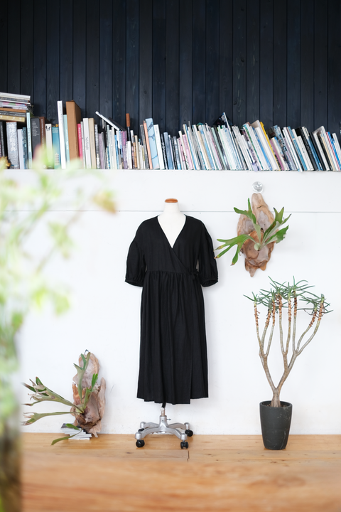 Puff sleeve onepiece
