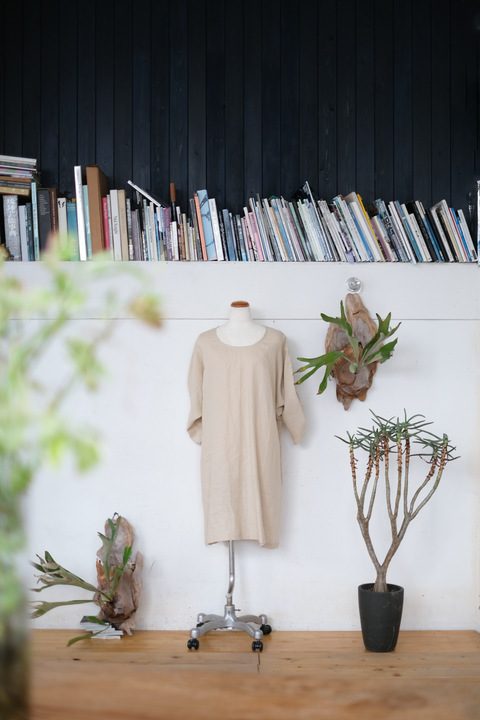 GATHER TUNIC ONEPIECE