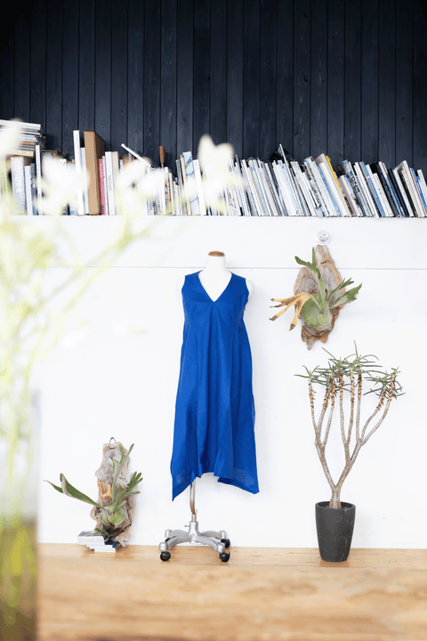 V-neck One-piece