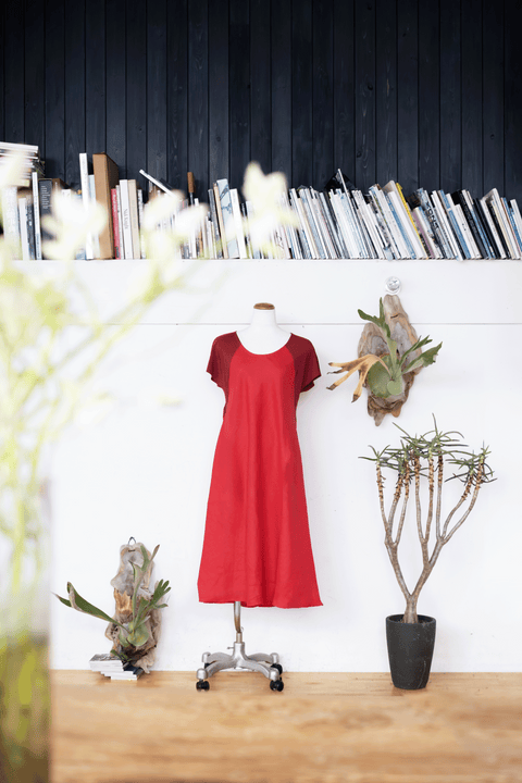 Knit sleeve Onepiece
