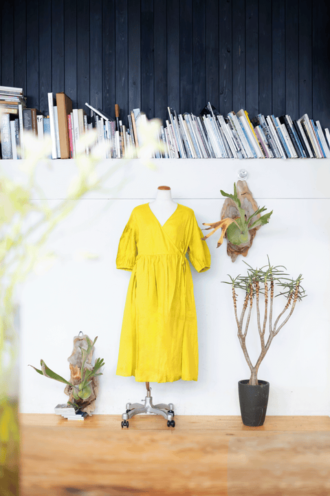 Puff sleeve onepiece
