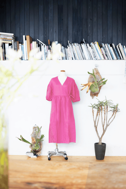 Puff sleeve onepiece