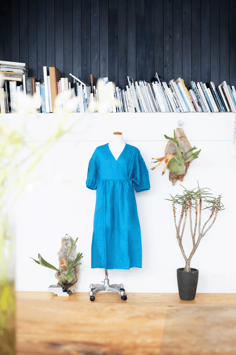Puff sleeve onepiece