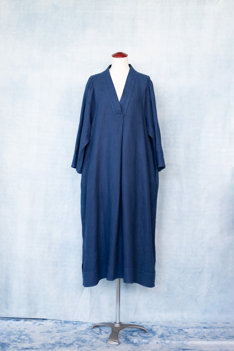 琉球藍 STITCH ONEPIECE