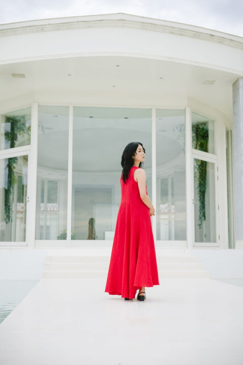 Machi dress2　(Linen)