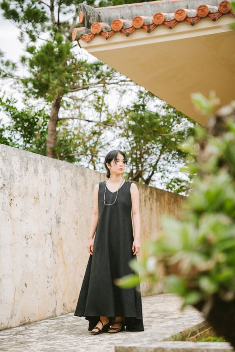 Machi dress2　(Linen)