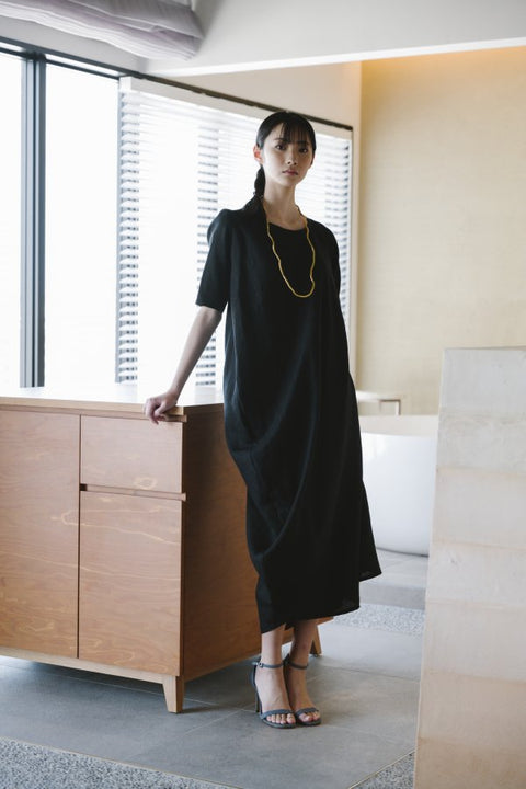 Side drape onepiece