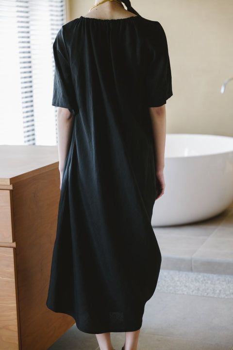 Side drape onepiece