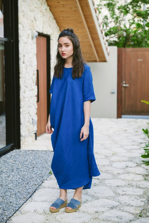 Side drape onepiece