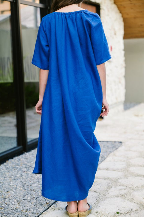 Side drape onepiece