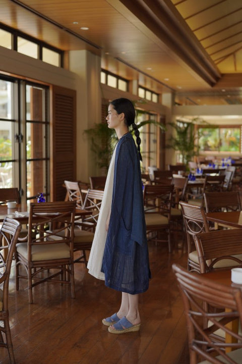 琉球藍 Shop coat