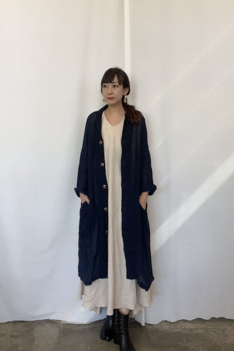 琉球藍 Shop coat