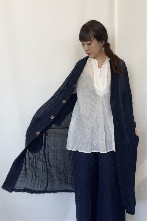 琉球藍 Shop coat