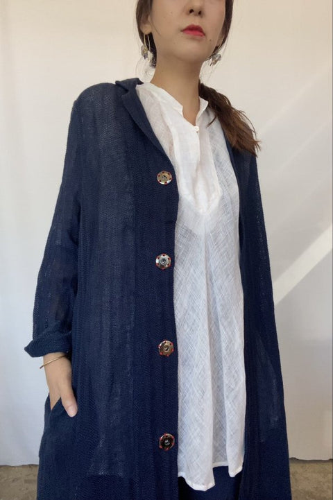 琉球藍 Shop coat