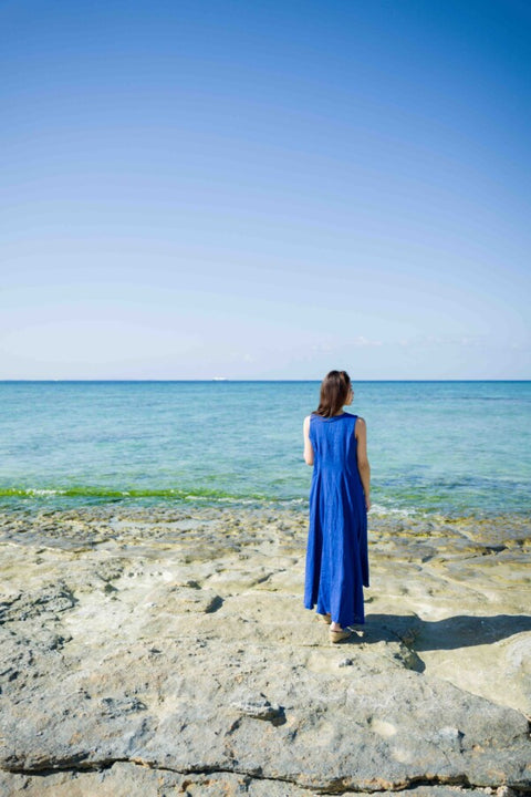Machi dress2　(Linen)