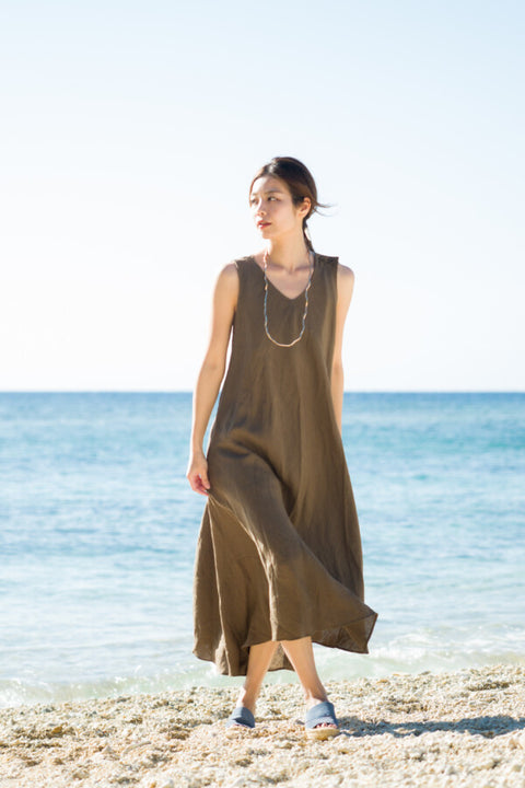 Machi dress2　(Linen)
