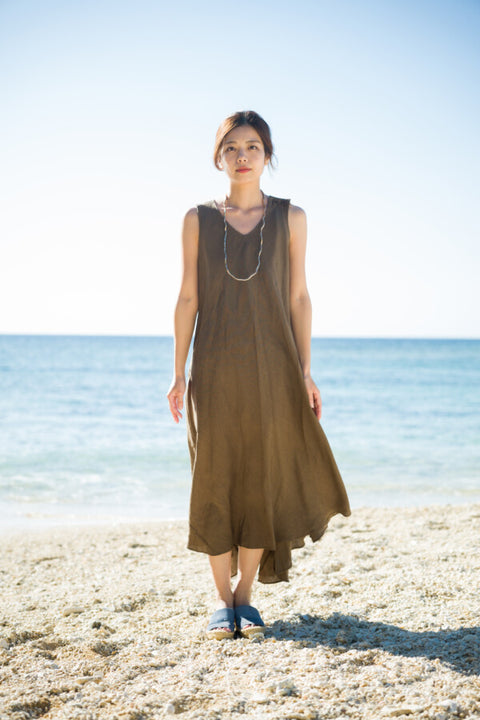 Machi dress2　(Linen)
