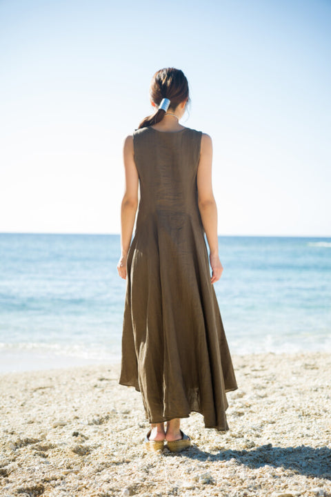 Machi dress2　(Linen)