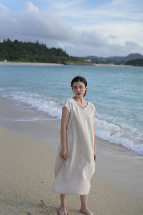 Knit sleeve Onepiece