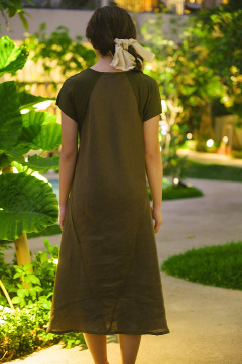 Knit sleeve Onepiece
