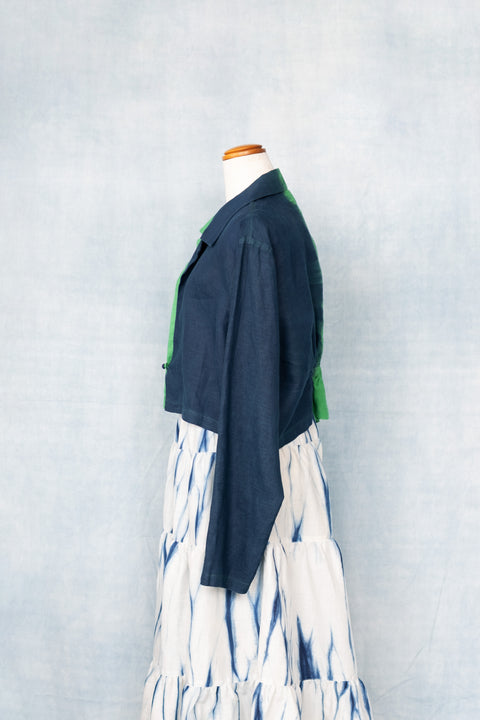 琉球藍 STALL BOLERO (カラーリネン)