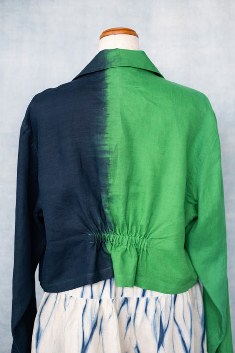 琉球藍 STALL BOLERO (カラーリネン)