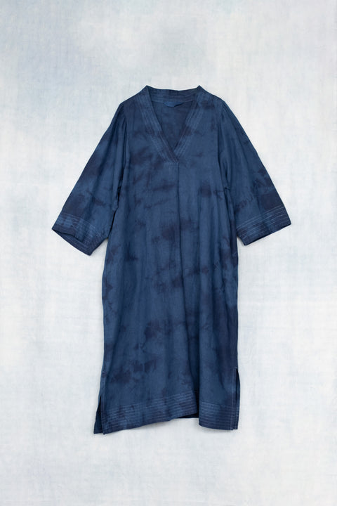 琉球藍 STITCH ONEPIECE