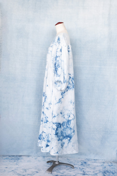 琉球藍 FLYFRONT ONEPIECE