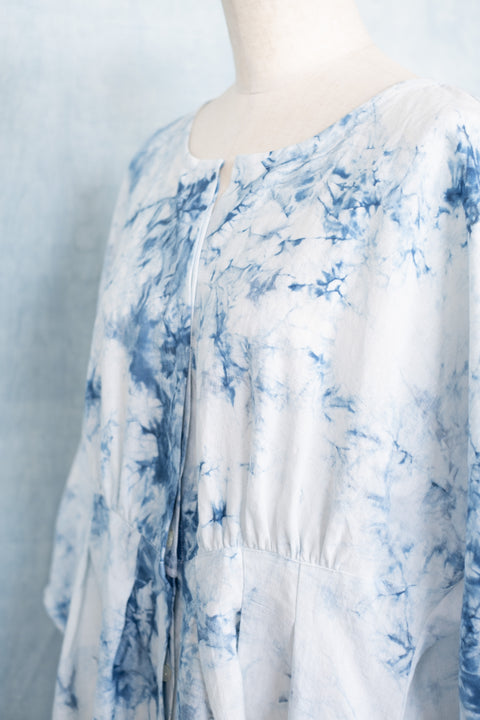 琉球藍 FLYFRONT ONEPIECE